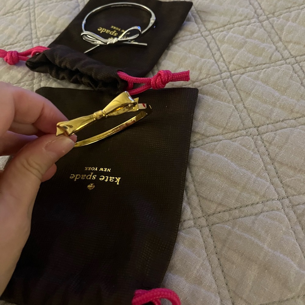 Kate Spade bow bracelets - Picture 2 of 3